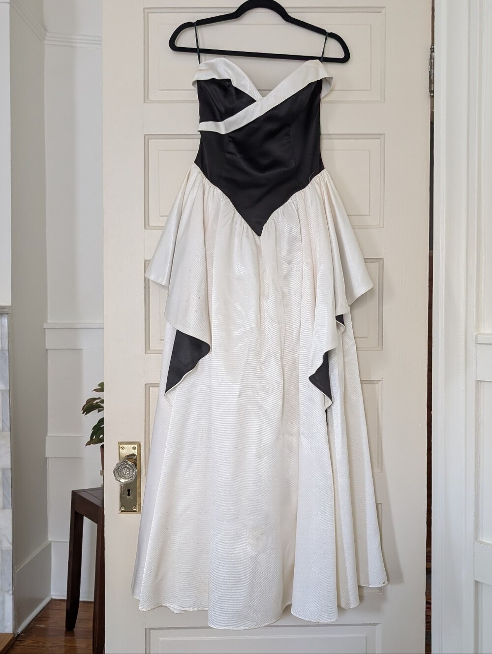 Strapless Vintage Gown